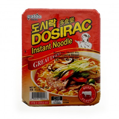 Paldo Fun&Yum Dosirac Instant Noodle 86g (Beef Flavor)